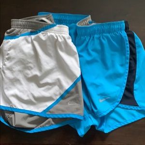 2 for 12 Nike Dri-Fit running shorts